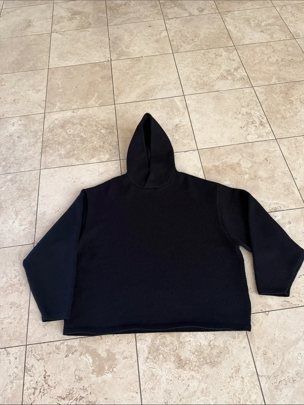 MNML Black Hooded Men’s Sweater